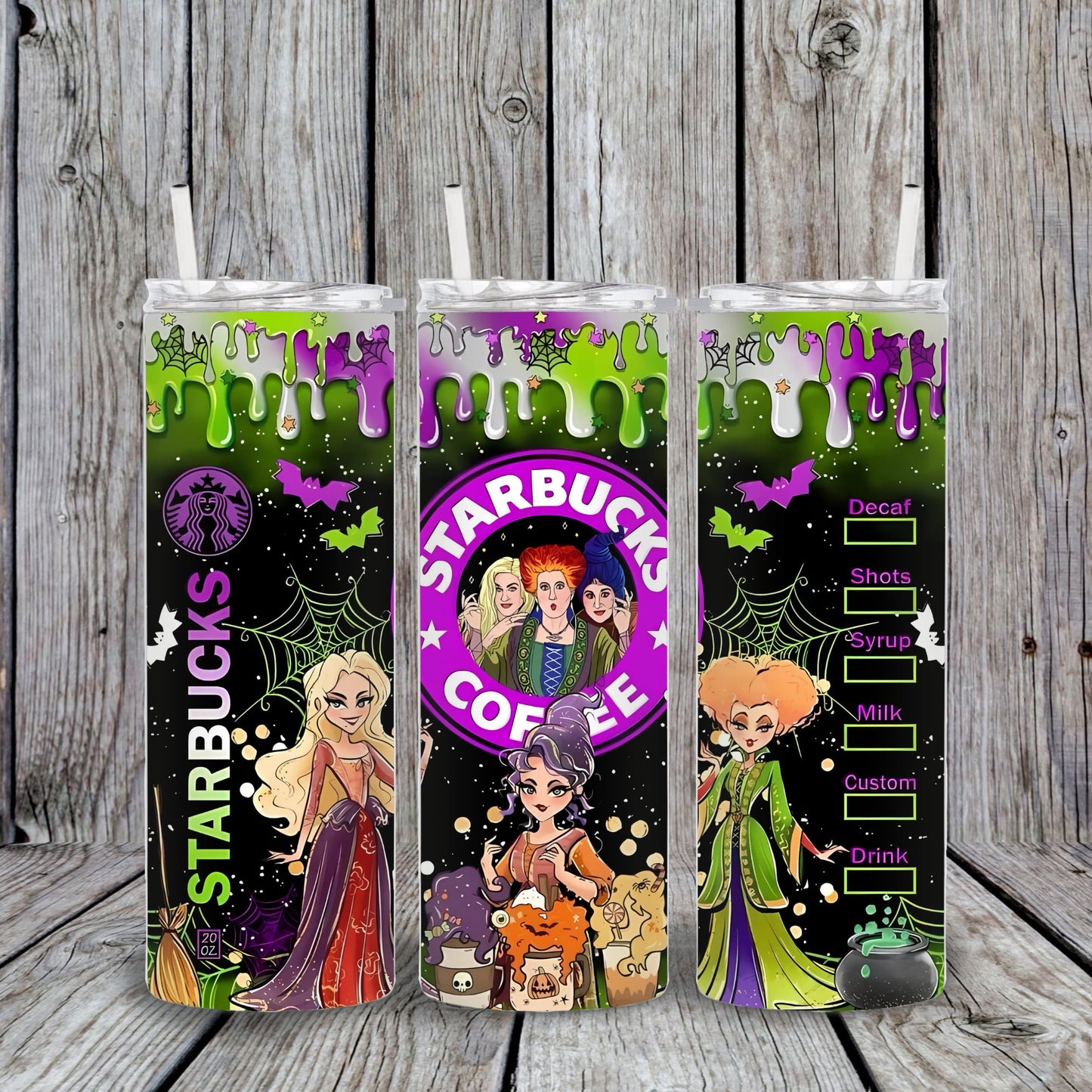 20 oz Hocus Pocus Halloween Tumbler