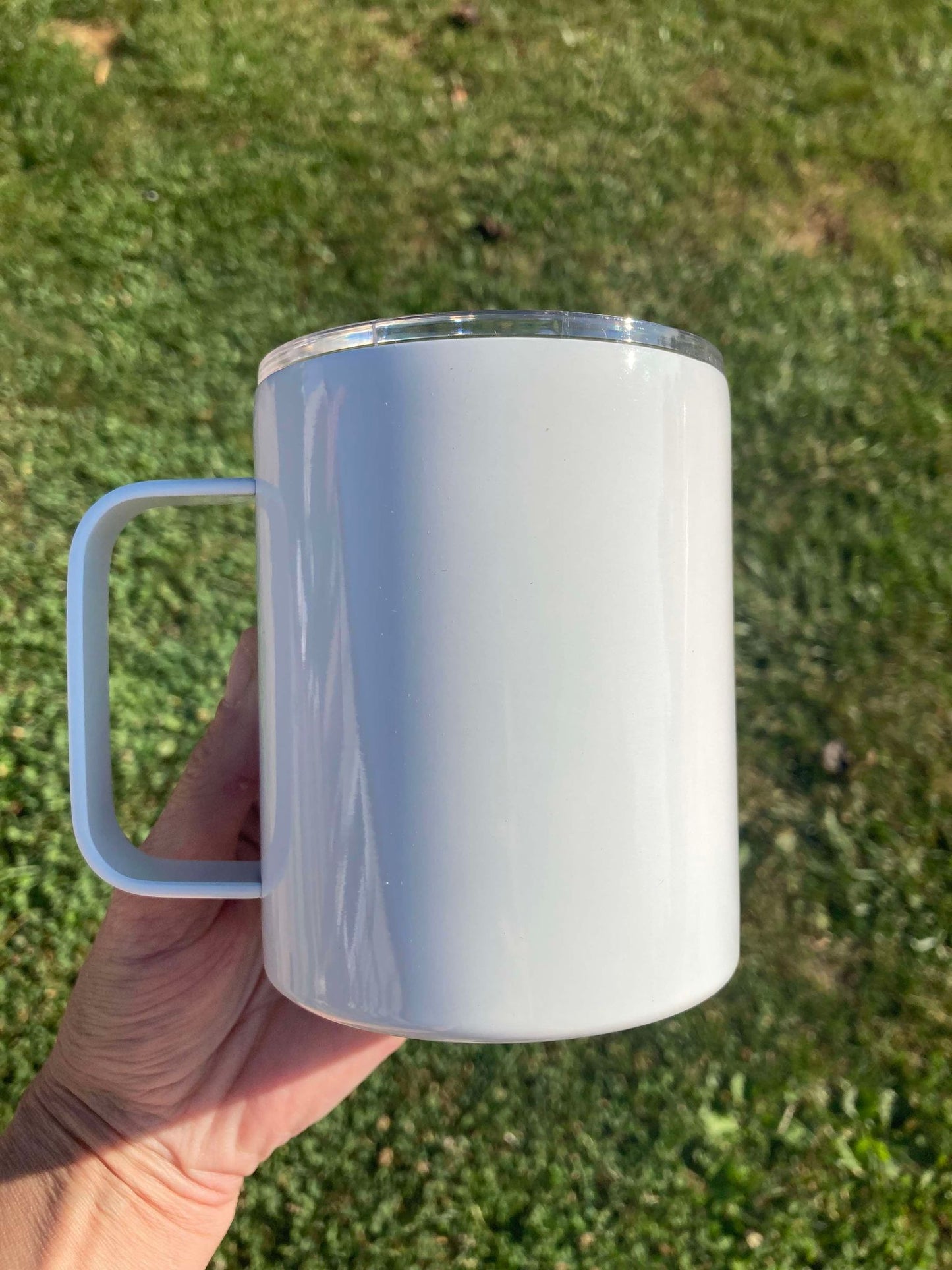 Custom 12 oz Camper Style Coffee Mug. Customizable