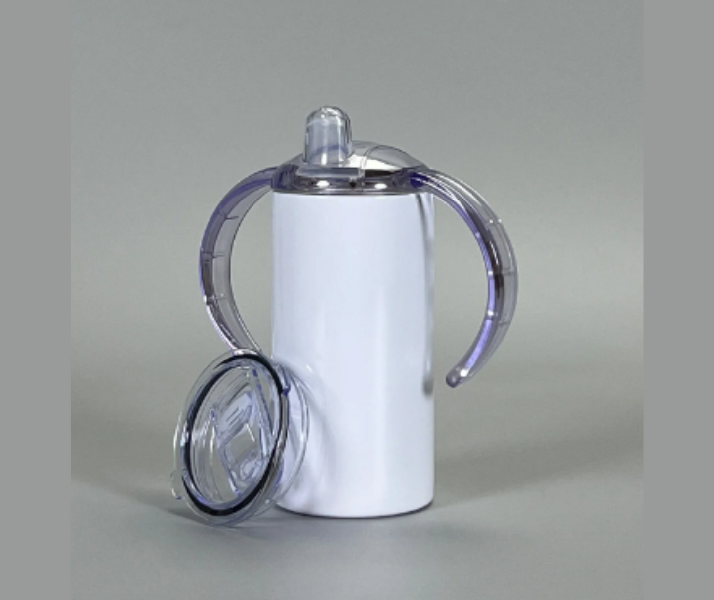 Custom 12 oz Sippy Cup 2 in 1 Tumbler. Customizable