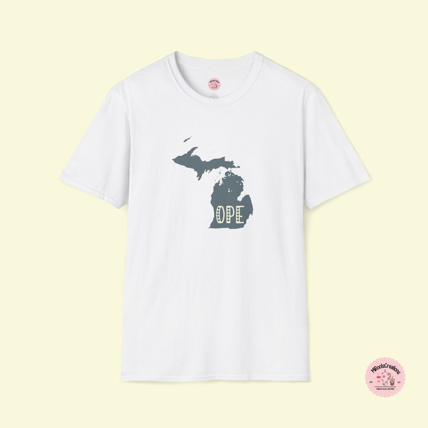 Michigander Pride State of Michigan Ope Shirt
