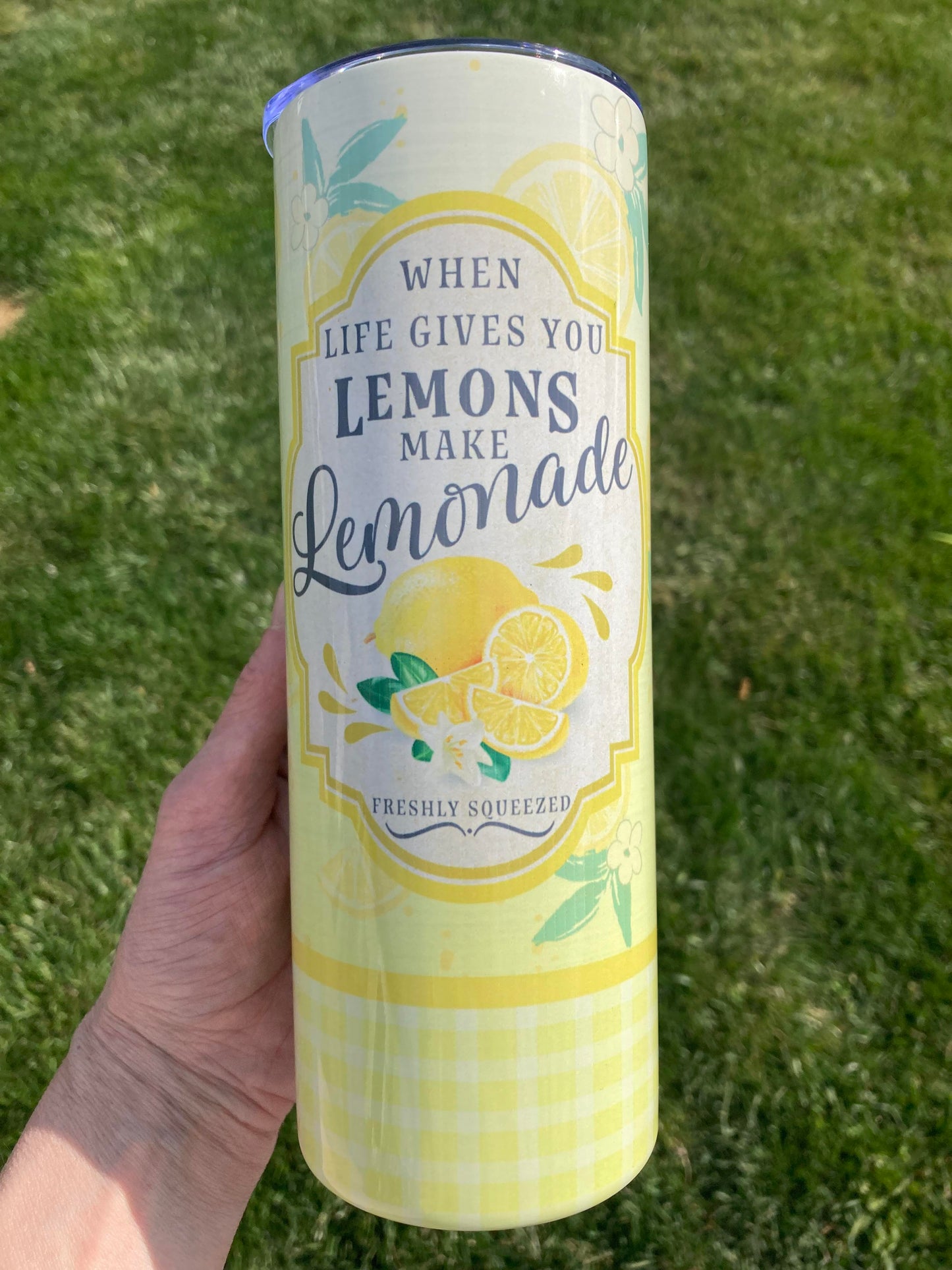 20 oz When Life Gives You Lemons Make Lemonade Tumbler
