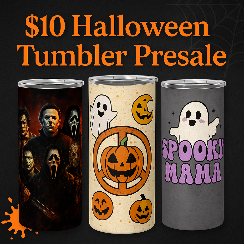 MIRootsCreations $10 Halloween Tumbler Pre-Sale