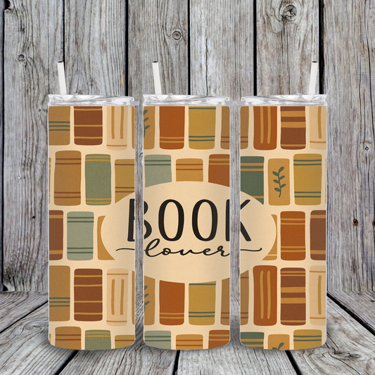 20 oz Book Lover Bookish Tumbler. 