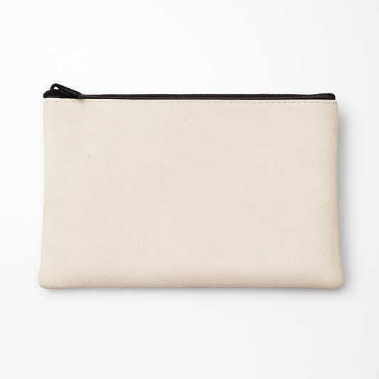 Custom Personalized Canvas Zip Bag