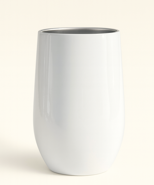Custom 12 oz Wine Tumbler – Personalized Insulated Cup
