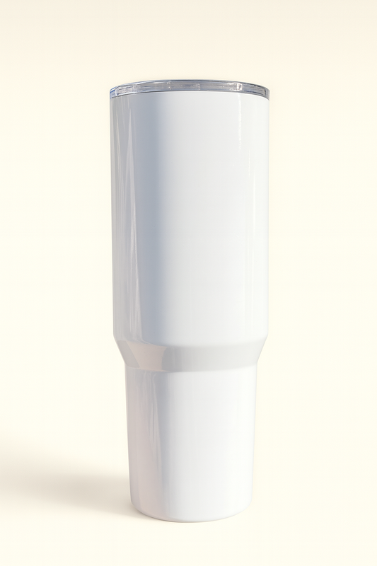 Custom 40 oz Tumbler with Handle – Personalized Stainless Steel