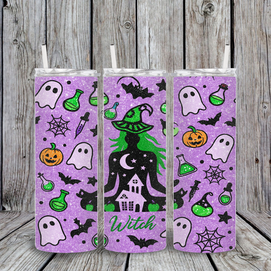 Witch Vibes Halloween Tumbler
