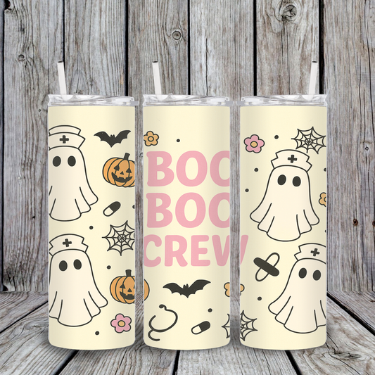 "Boo Boo Crew" Nurse Halloween Tumbler
